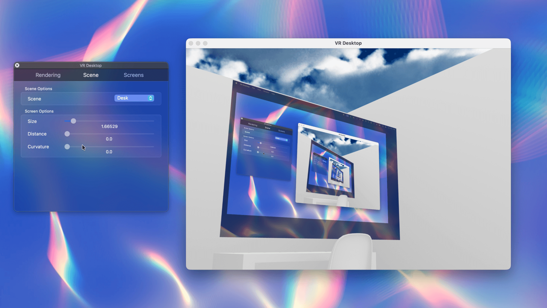 VR Desktop app